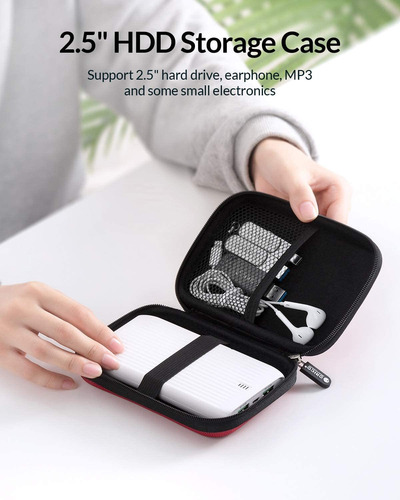 Imagen 2 de 6 de Orico Estuche Para Disco Duro Bolsa De Transporte De Almacen