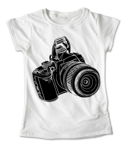 Blusa Fotografa Colores Playera Estampado Camara Foto #193