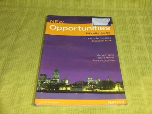 New Opportunities Upper Intermediate Student's Book- Pearson