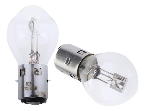2x S2 12v 35/35w Scooter De Motocicleta Halógena Blanca