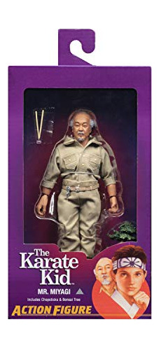 Neca El Chico Karate - Mr. Miyagi - 8  Figuras De Sb1se