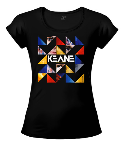 Remera Mujer Keane Rock Banda 6 Perfect Symmetry Dtg Premium