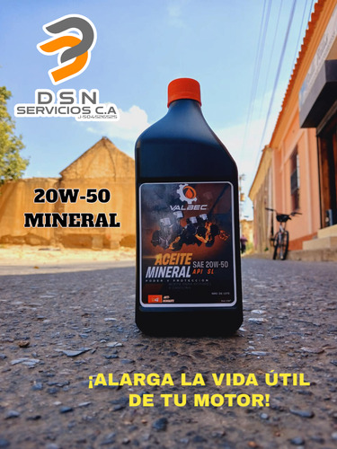 Aceite Mineral 20w-50