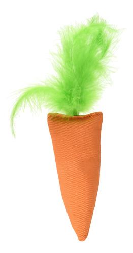 Nuestras Mascotas 100percent Catnip Zanahoria Carrot Cat Toy