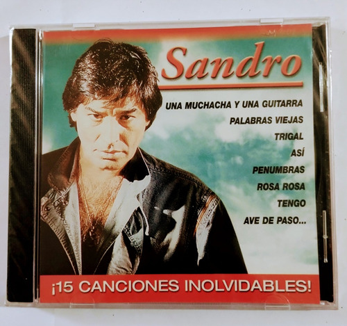 Sandro Cd Nuevo 15 Éxitos Rosa Rosa Trigal Penumbras Y Más