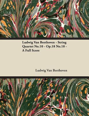 Libro Ludwig Van Beethoven - String Quartet No.10 - Op.18...