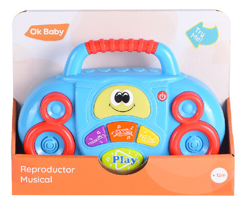 Mi Primer Reproductor Musical Ok Baby +12m