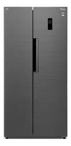 レオミル Geladeira 460l Philco Inverter Side By Side Inox Prf46c 220v