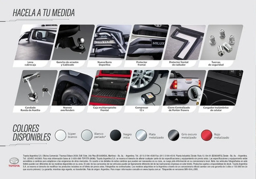 Imagen 13 de 14 de Toyota Hilux 2.8 D/c Srv 177cv At