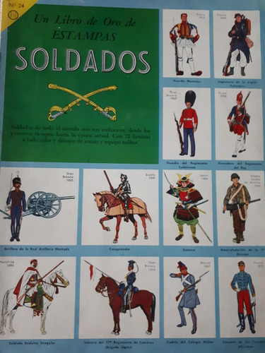 Libro De Oro Soldados No.24 Novaro