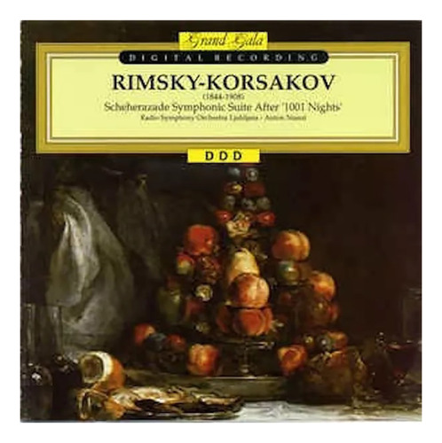 Cd: Symphomy Orchestra Ljubljana  Nicolai Rimsky-korsakov  