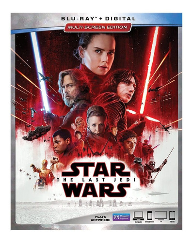 Blu-ray Star Wars 8 The Last Jedi / Los Ultimos Jedi