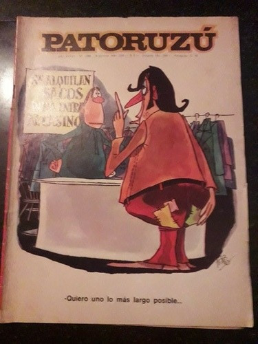 Revista Patoruzu N1886 Televisión Cine Fútbol 30 3 1974