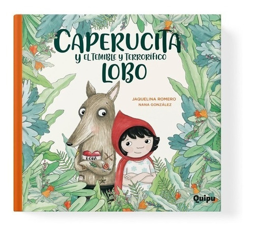 Libro Álbum Cuento Infantil Caperucita Y El Temible.. +5años