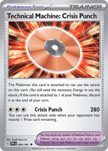 Technical Machine: Crisis Punch 90/91 Paldean Fates 