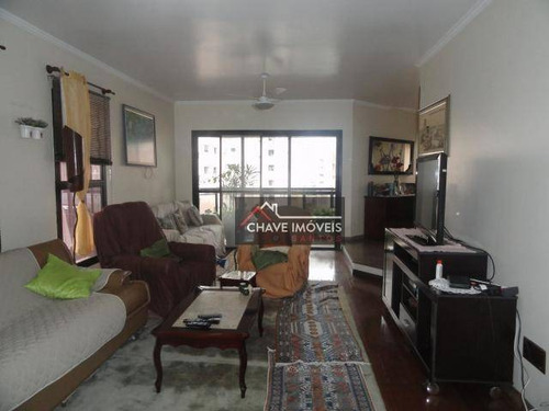 Apartamento Com 4 Dormitórios À Venda, 270 M² - Boqueirão - Santos/sp - Ap0245