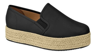 tenis slip on vizzano preto
