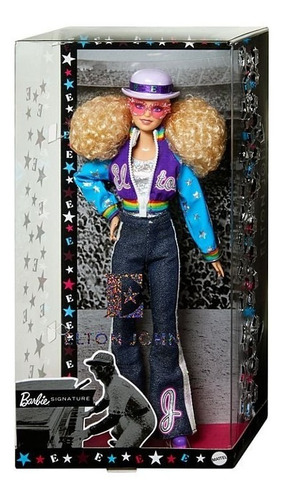 Barbie Collector Elton John 2020 Collector Cantor Lançamento