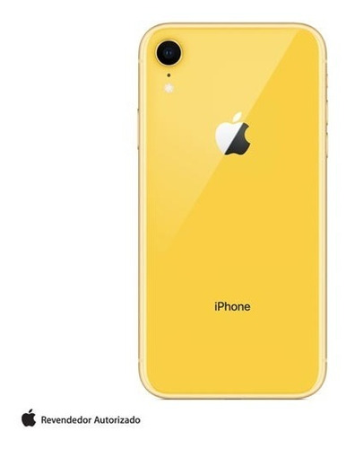 iPhone XR Amarelo Tela 6,1 4g 128 Gb Câmera 12 Mp Mryf2bz/a
