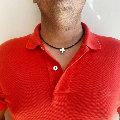 Imagen 6 de 9 de Dije Cruz Suiza Clásica De Plata .925 Hombre Ó Mujer Agálea