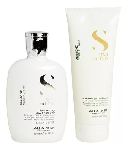 Alfaparf Semi Di Lino Shampoo 250 Ml + Acondicionador 200 Ml