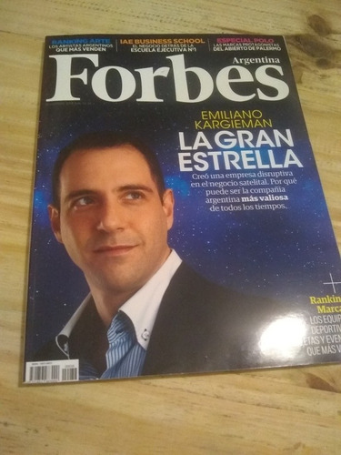 Revista Forbes Emiliano Kargieman Noviembre 2014 N38