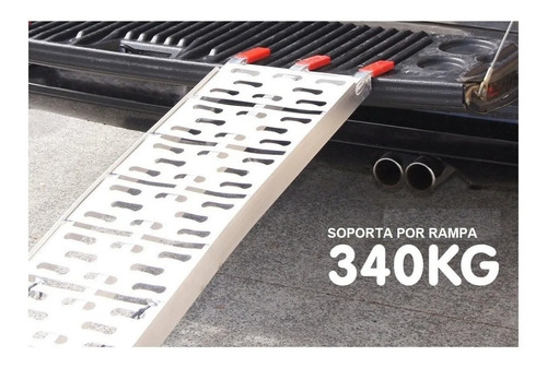 Imagen 6 de 6 de Rampa Aluminio Plegable Motos - Ridegreen
