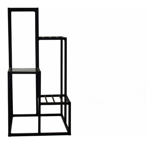 Suporte Plantas Chão 4 Andares Ferro Decoração + Brinde