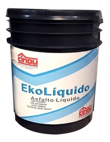 Asfalto Liquido Ekoliquido Cuñete Cindu Color Cod: 8505060