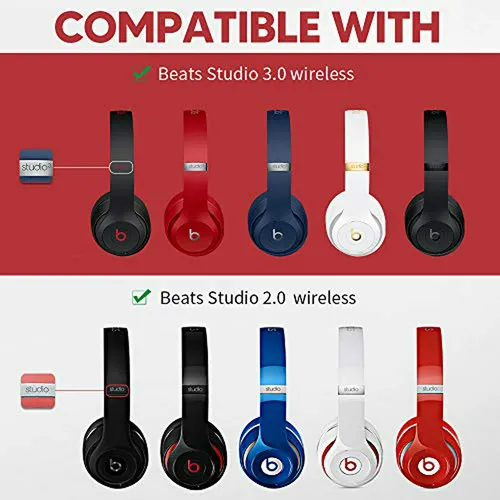 Almohadillas De Repuesto Para Beats Studio 3: Butiao - Azul