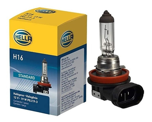 Lampada  H16 Original Hella 12v 19w 3200k Corolla Sandero