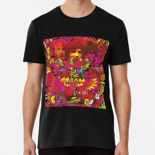 Remera Crema - Disraeli Gears (álbum) Algodon Premium