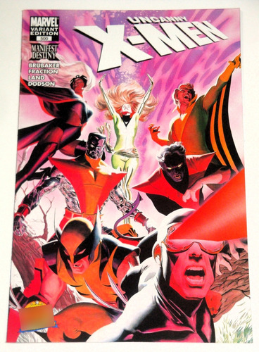 Uncanny X-men #500- Portada Variante Por Alex Ross-con C O A (Usado)