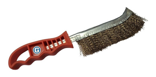 Cepillo Alambre Curvo Ondulado Con Mango Truper 11540