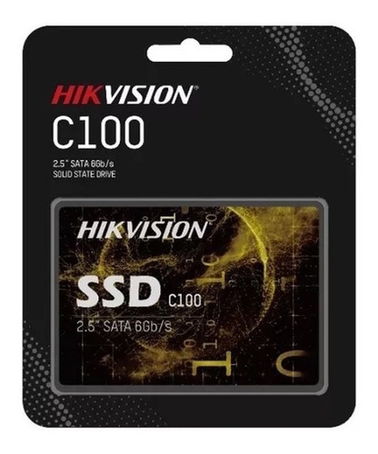 Disco Sólido Interno Hikvision C100 Series Hs-ssd-c100 480gb