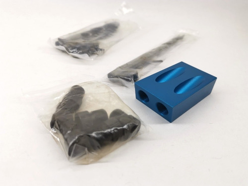 Kit Perforaciones Oblicuas, Mas Guía Tarugos, Carpintería