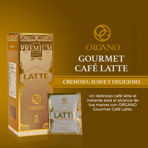 Organo | Café Latte 20u + Café King 25u | Hongo Adaptógeno