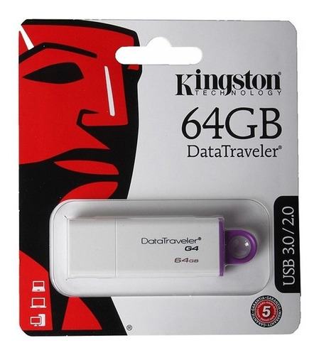 Pendrive Usb 3.0 64gb G4 Kingston