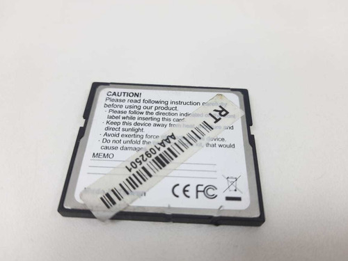 Cartão Memória Cf Compact Flash Hispeed40 256mb Fanuc Cnc