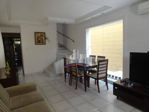 Imagem 2 de 30 de Sobrado À Venda, 152 M² Por R$ 730.000,00 - Campo Grande - Santos/sp - So0473