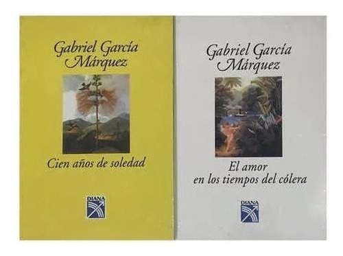 Cien Años De Soledad / El Amor En Los Tiempos Del Cólera, De Gabriel García Márquez. Editorial Diana, Tapa Blanda En Español