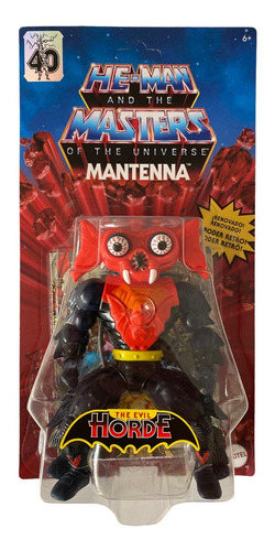Mantenna Motu Origins Retro Play Mattel Wave 9 Unpunched (Usado)