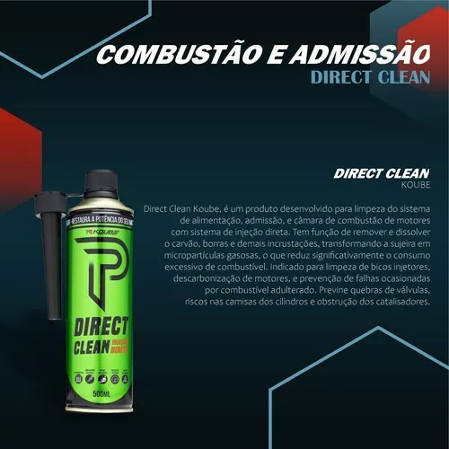 Aditivo Direct Clean ( Via Tanque ) 1 Bico Aplicador Koube