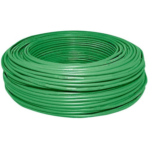 Cable Eléctrico Eva 1.5mm Verde Libre De Halógenos X100m Sec