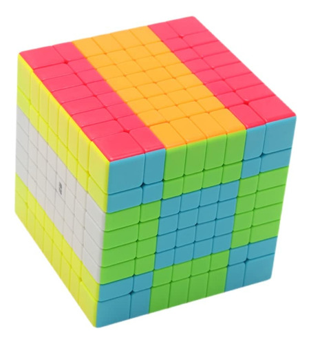Qy Toys - Rompecabezas De Cubo De 8 X 8 Velocidades