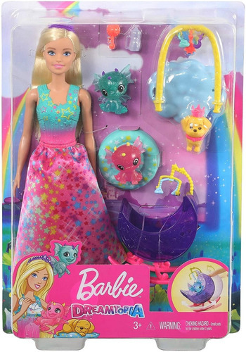 Barbie Dreamtopia Guarderia De Dragones - Mattel