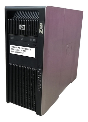 Workstation Hp Z800 Doble Procesador Xeon 12 Gb Ram (Usado)