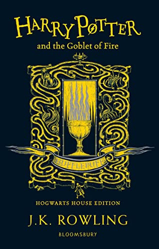 Libro Harry Potter And The Goblet Of Fire Hufflepuff E De Ro