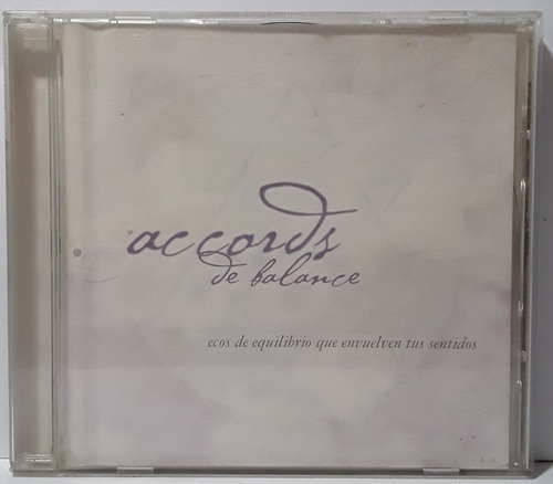 Cd Musica De Relajacion - Accords De Balance