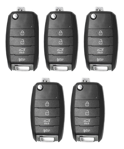 5 Unidades Para Coche Remoto Universal Keydiy B19-4 B De 4 B